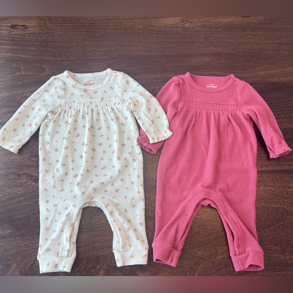 Cat & Jack Baby Rompers